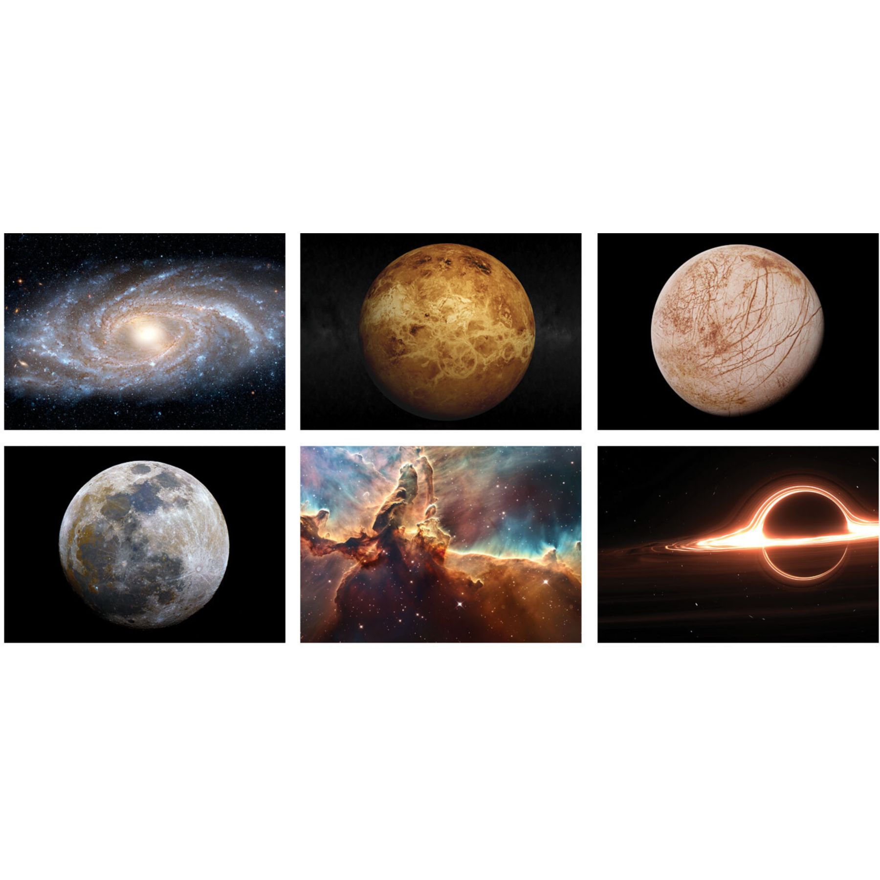 Luxe Images From Space Spiral Wall Calendar 1