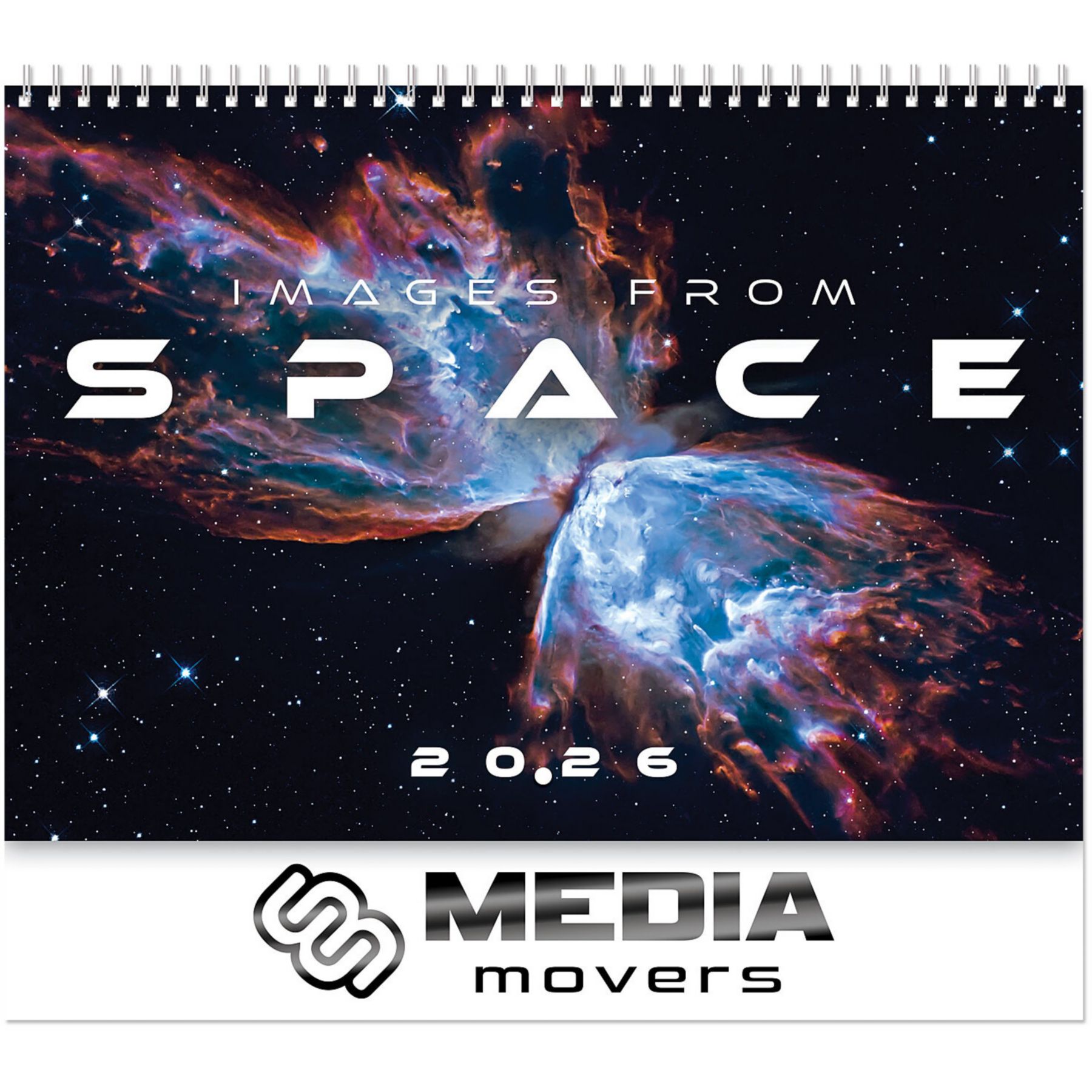Luxe Images From Space Spiral Wall Calendar 1