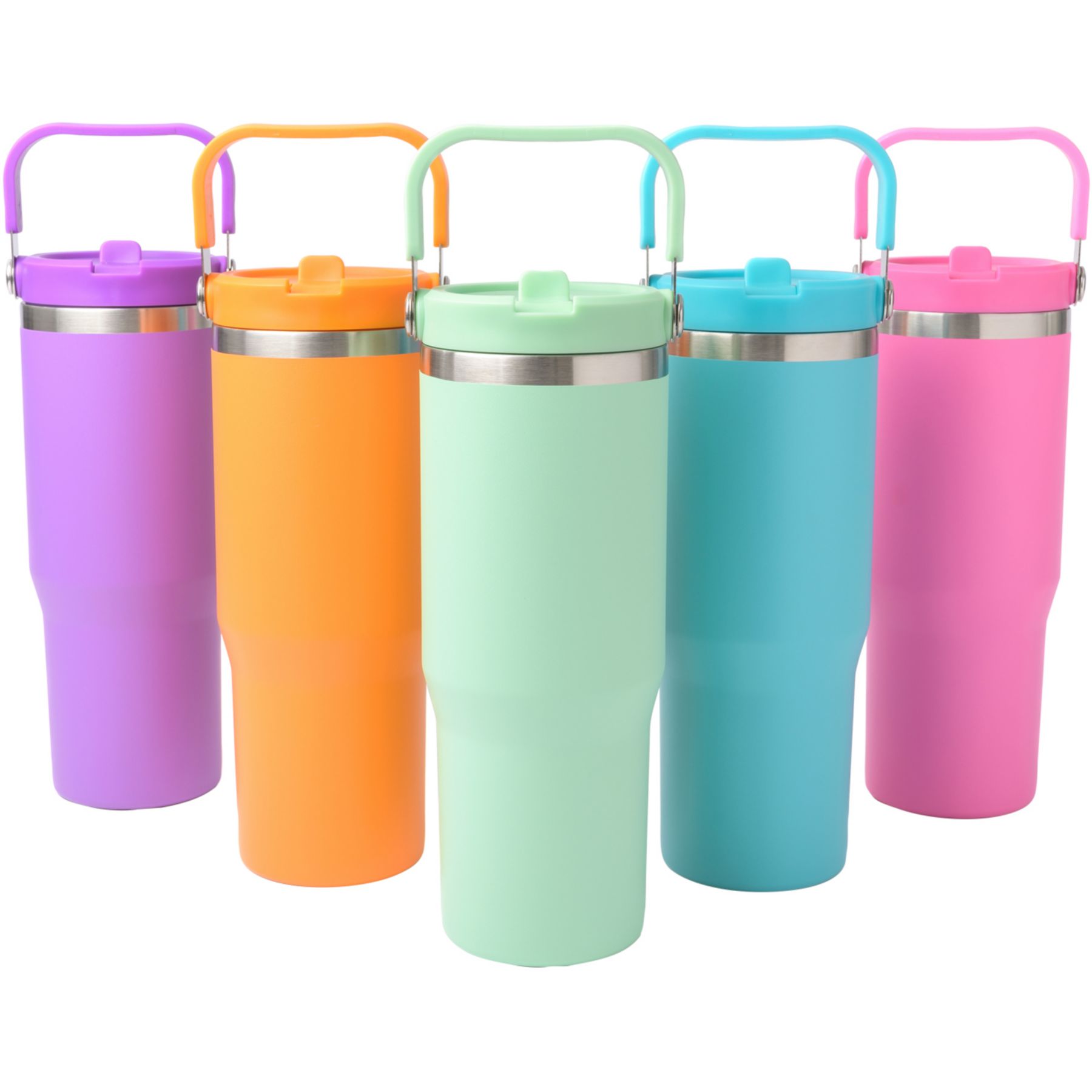 Saratoga Swing Handle Brite Tumbler 30 Oz 1