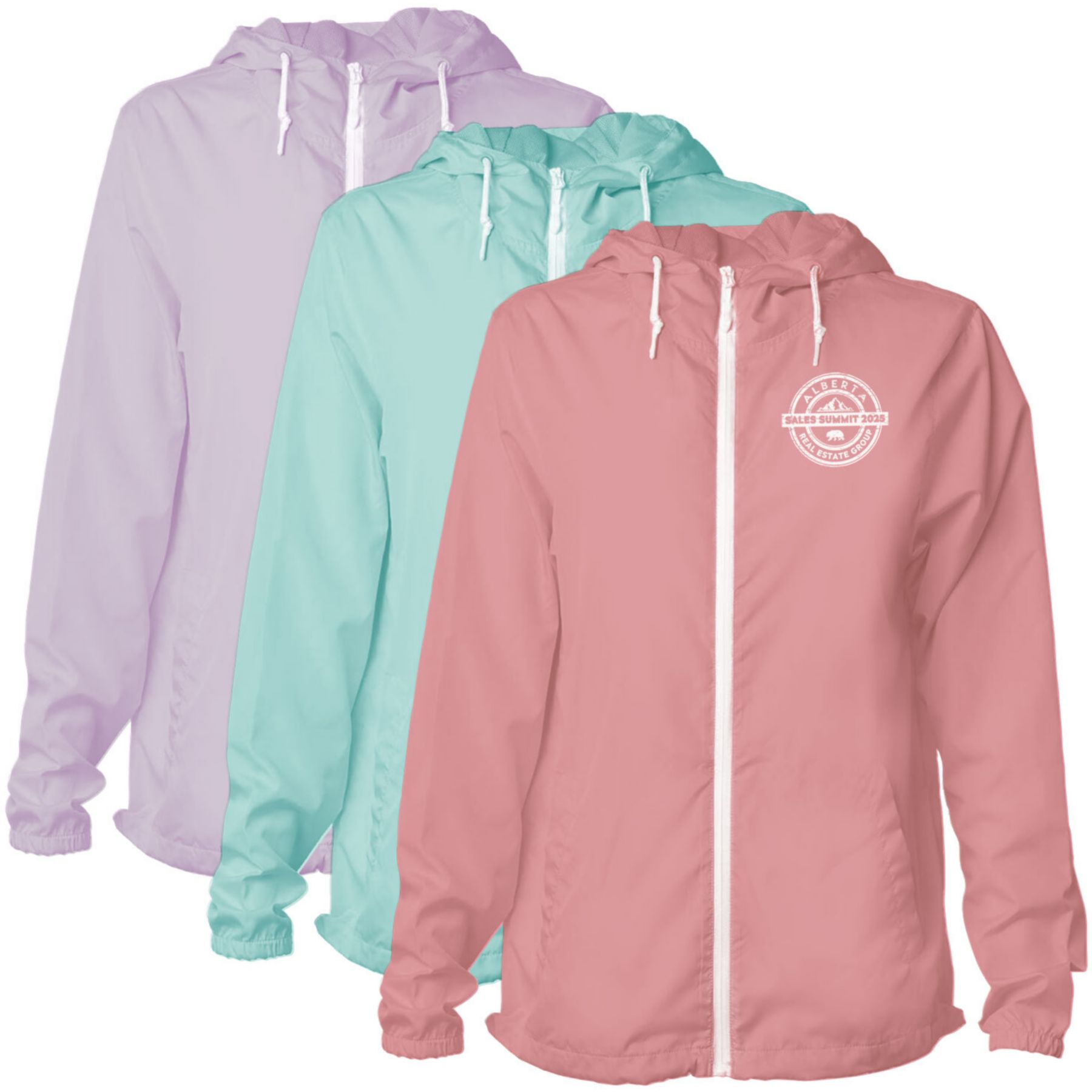12 Pack - Adult Lightweight Windbreaker - Screen 1