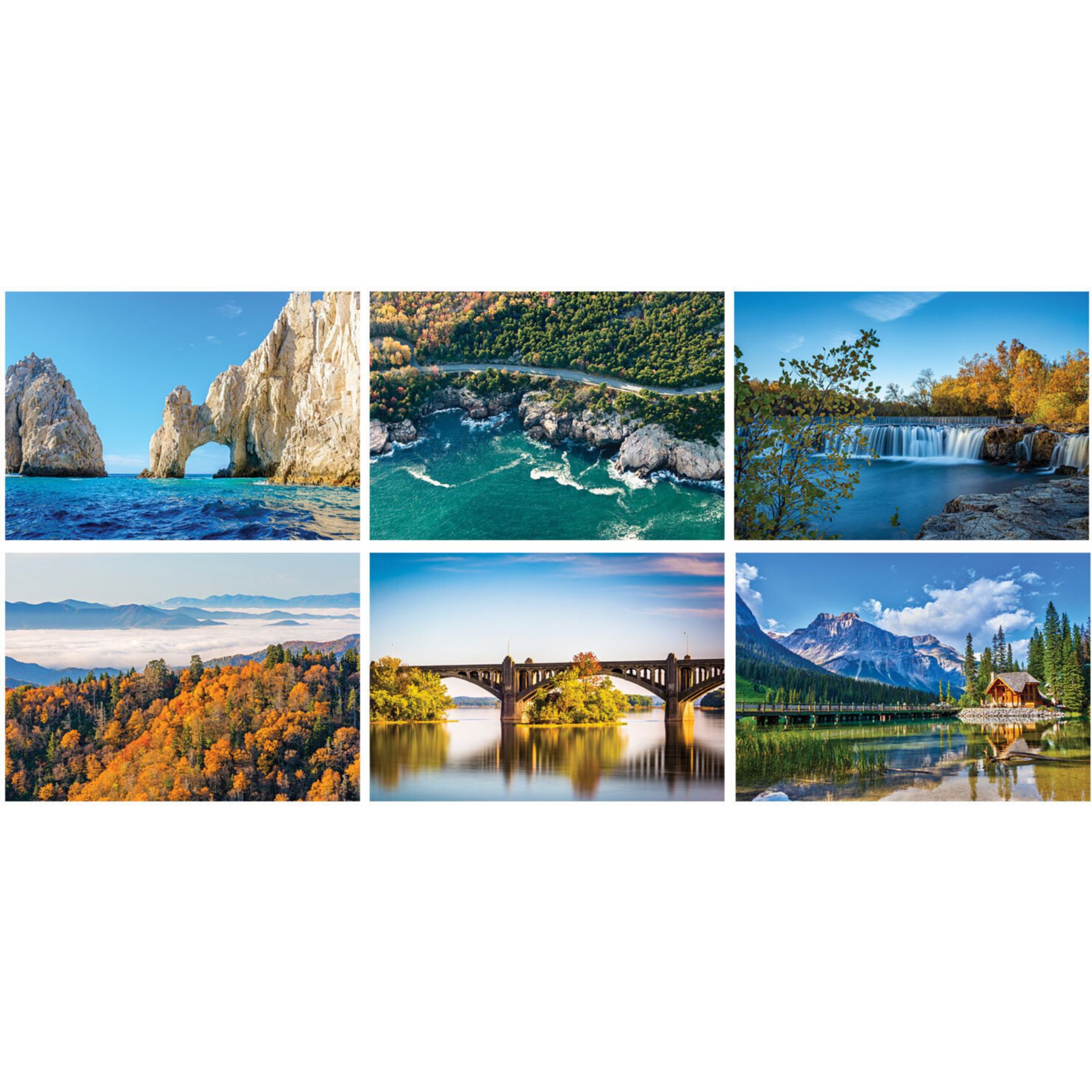 Scenic America Desk Calendar 1