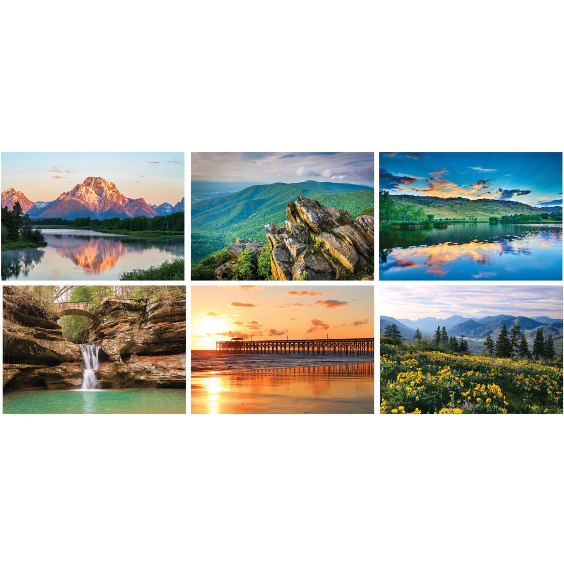 Scenic America Desk Calendar 1