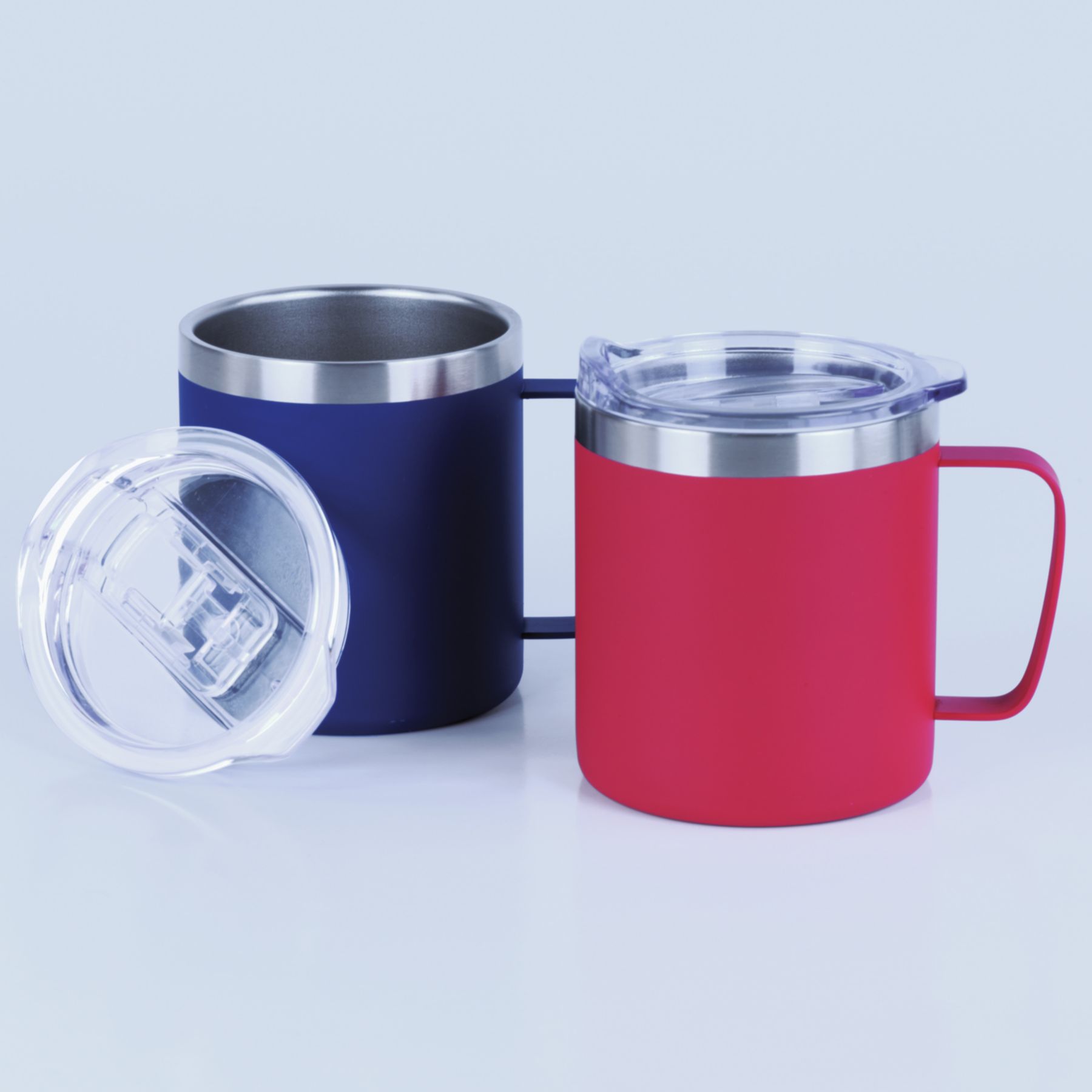Cafe-To-Go Stainless Steel Coffee Mug 12 Oz 1