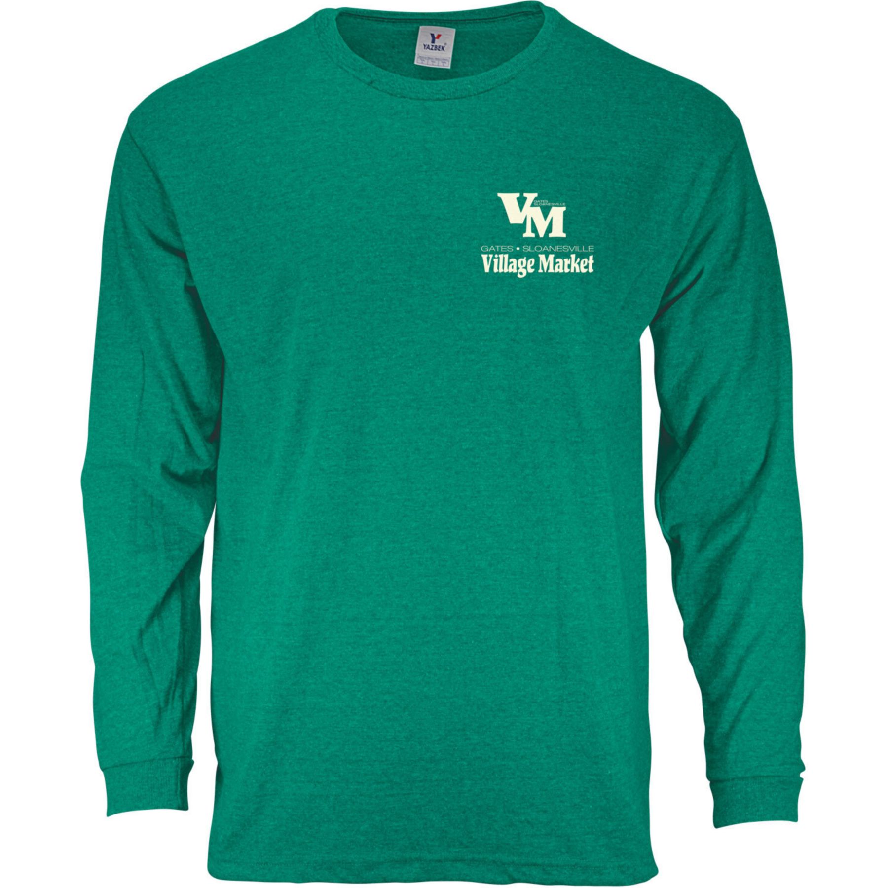 Screen Printed 50/50 Long Sleeve T-Shirt 1
