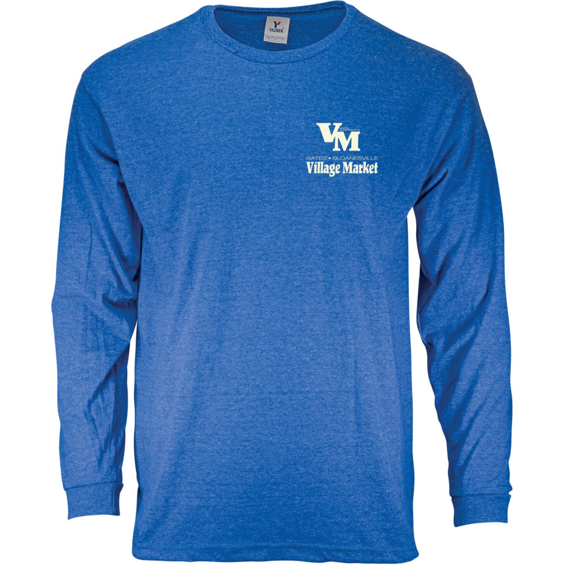 Screen Printed 50/50 Long Sleeve T-Shirt 1