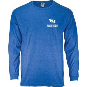 Screen Printed 50/50 Long Sleeve T-Shirt 1 Screen Printed 50/50 Long Sleeve T-Shirt 1