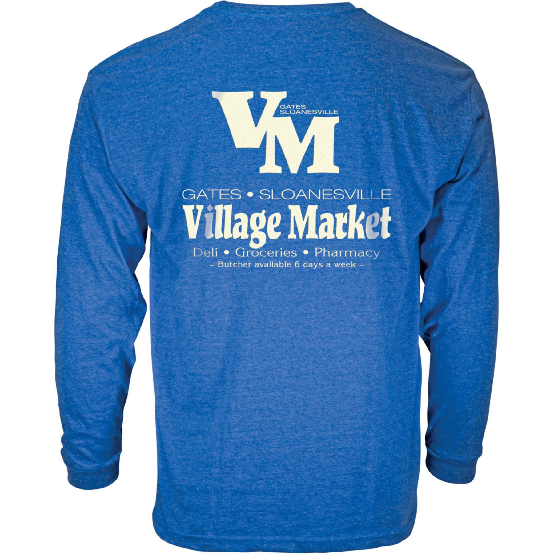 Screen Printed 50/50 Long Sleeve T-Shirt 1