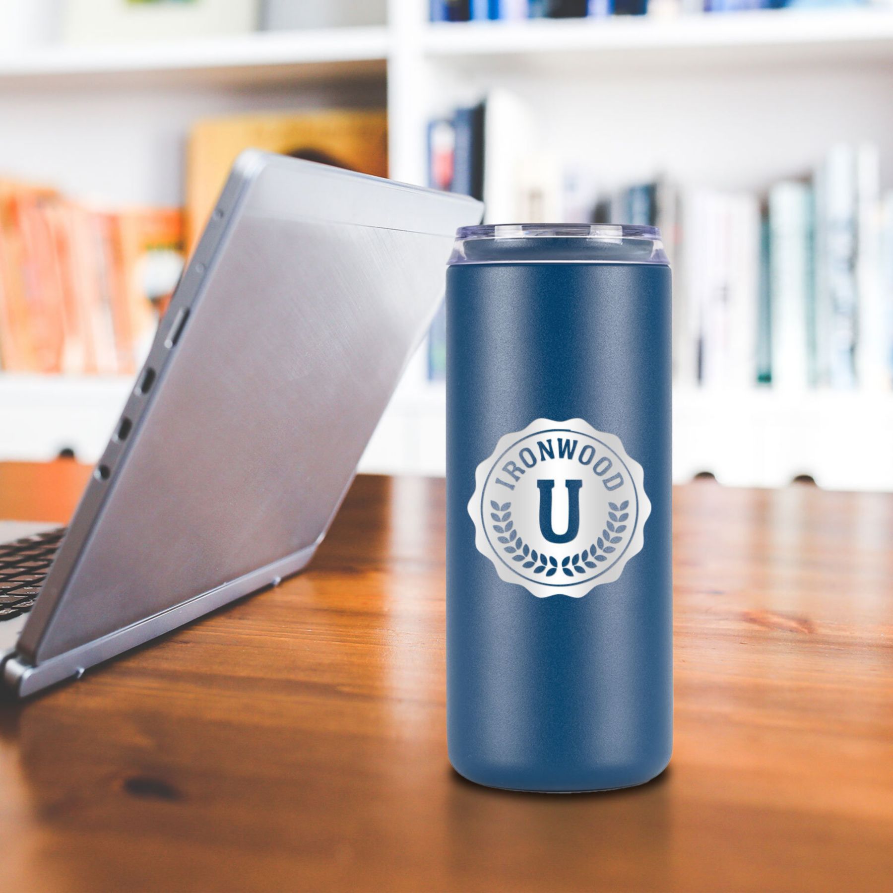 Laser Engraved Saratoga Slim Tumbler 20 Oz 1