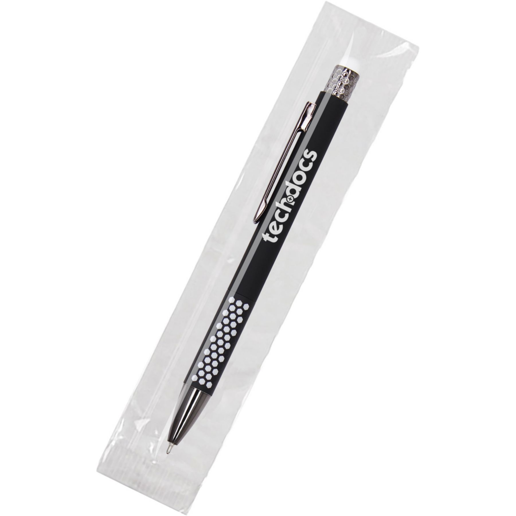Honeycomb Stylus Cello-Wrapped Pen 1