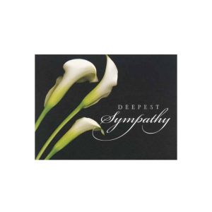 Floral Sympathy Card 1 Floral Sympathy Card 1