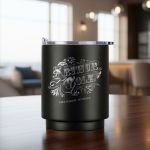 Laser Engraved Saratoga Rocks Tumbler 10 Oz 4 Laser Engraved Saratoga Rocks Tumbler 10 Oz 4