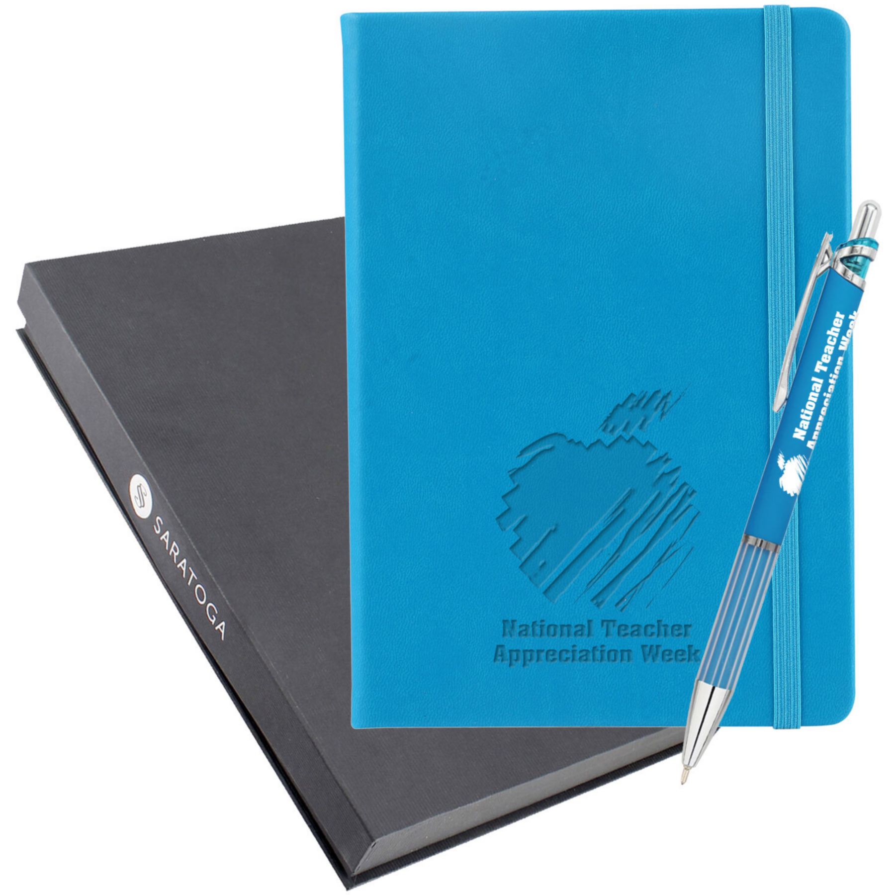 Debossed Bella Luna Brite Journal And Headline Pen 1
