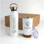 Cork And Bamboo Drinkware Set 1 Cork And Bamboo Drinkware Set 1