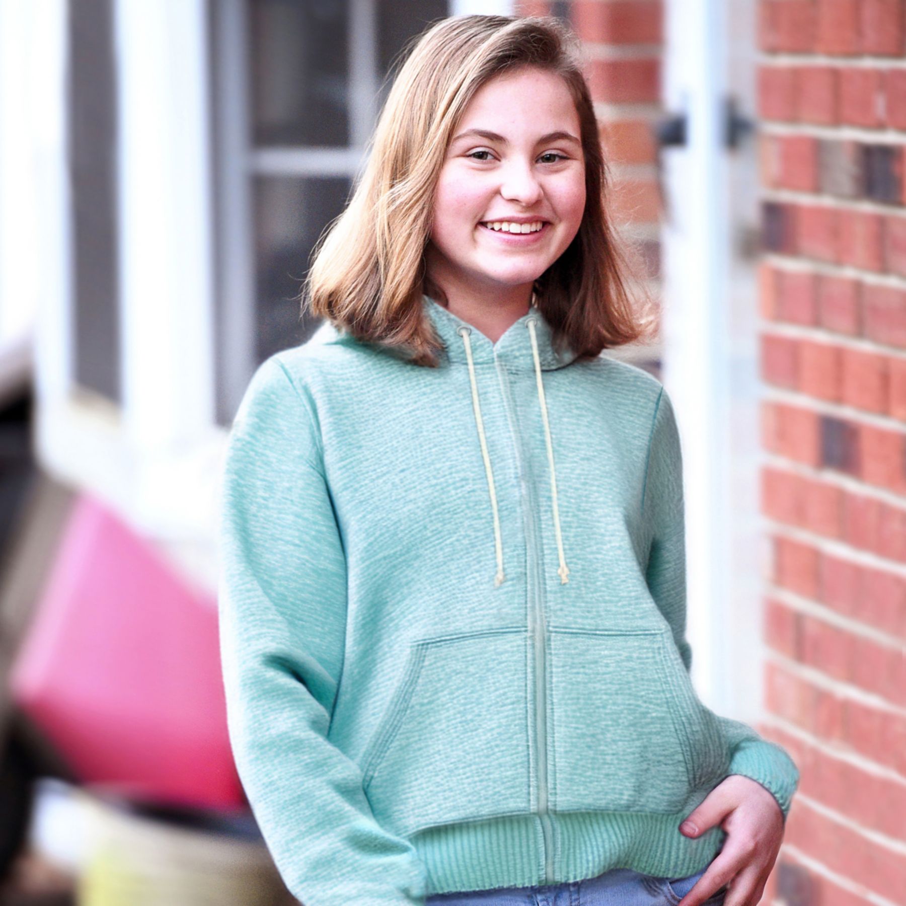 Nantucket Adult Full Zip Hoodie - Screen Print 1