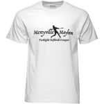 Gildan Screen Printed 50/50 White T-Shirt 1 Gildan Screen Printed 50/50 White T-Shirt 1