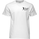Gildan Screen Printed 50/50 White T-Shirt 2 Gildan Screen Printed 50/50 White T-Shirt 2