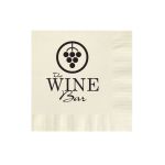 Beverage Napkin Hot Stamp -Coined 1 Beverage Napkin Hot Stamp -Coined 1