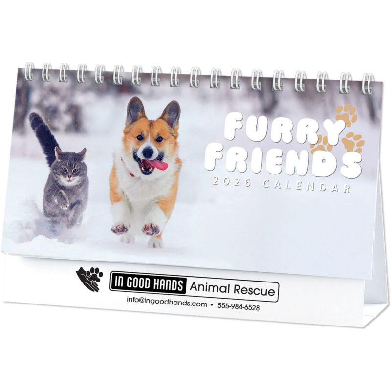 Furry Friends Desk Calendar 1 Furry Friends Desk Calendar 1