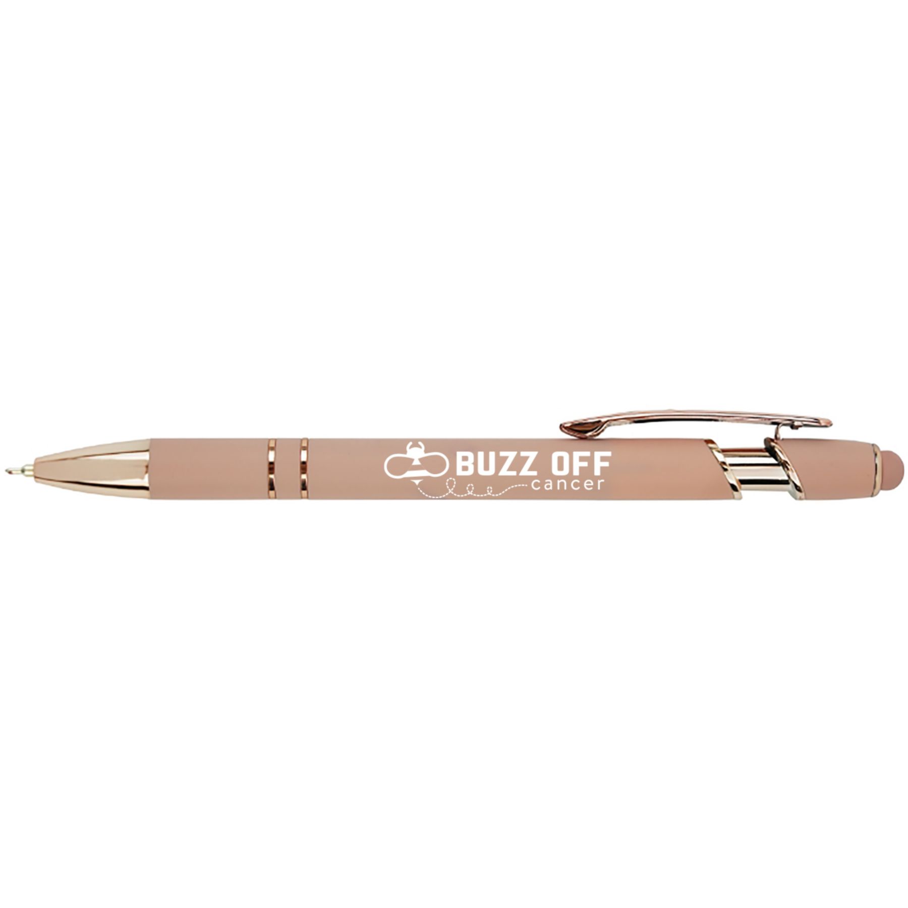 Ultima Stylus Gel Glide Pen - Rose Gold 1