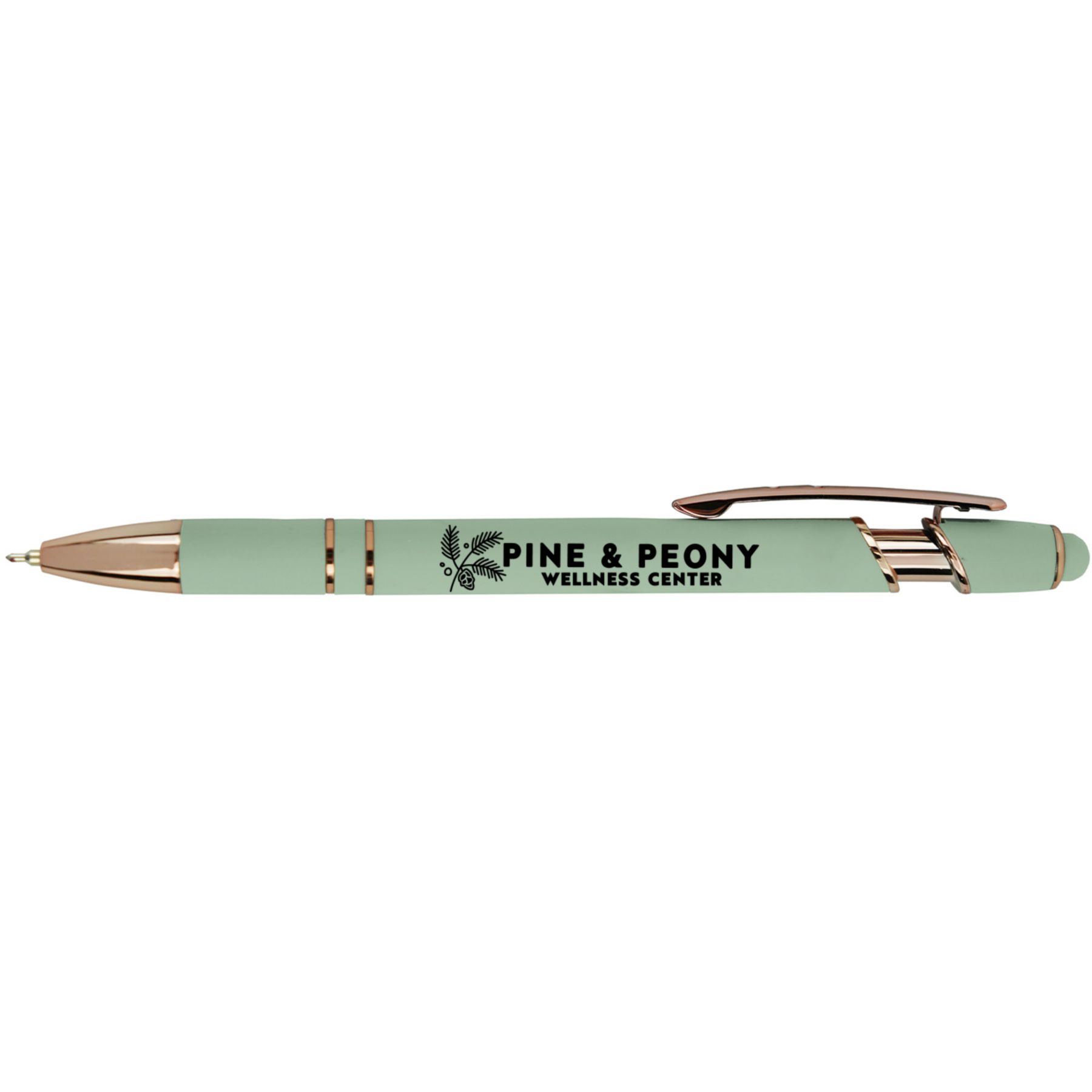 Ultima Stylus Gel Glide Pen - Rose Gold 1