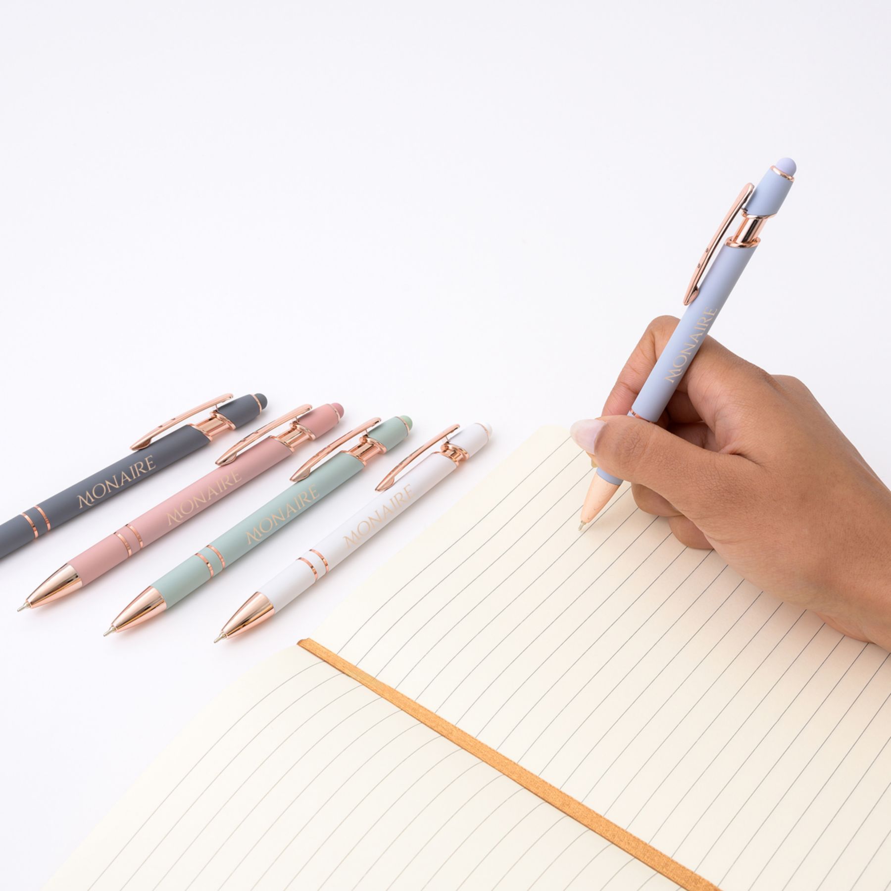 Ultima Stylus Gel Glide Pen - Rose Gold 1