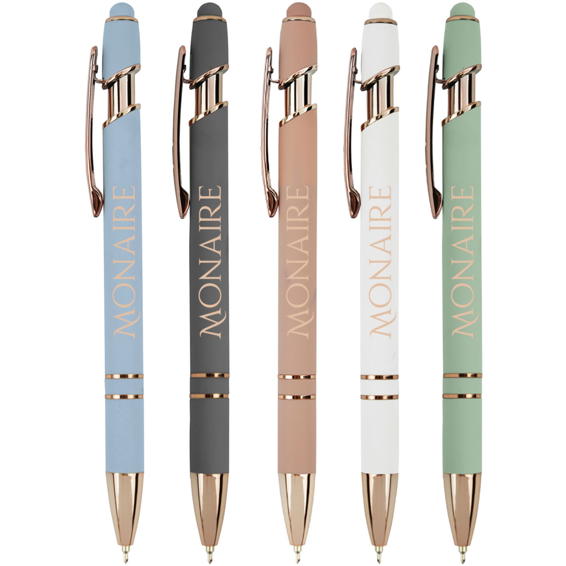 Ultima Stylus Gel Glide Pen - Rose Gold 1