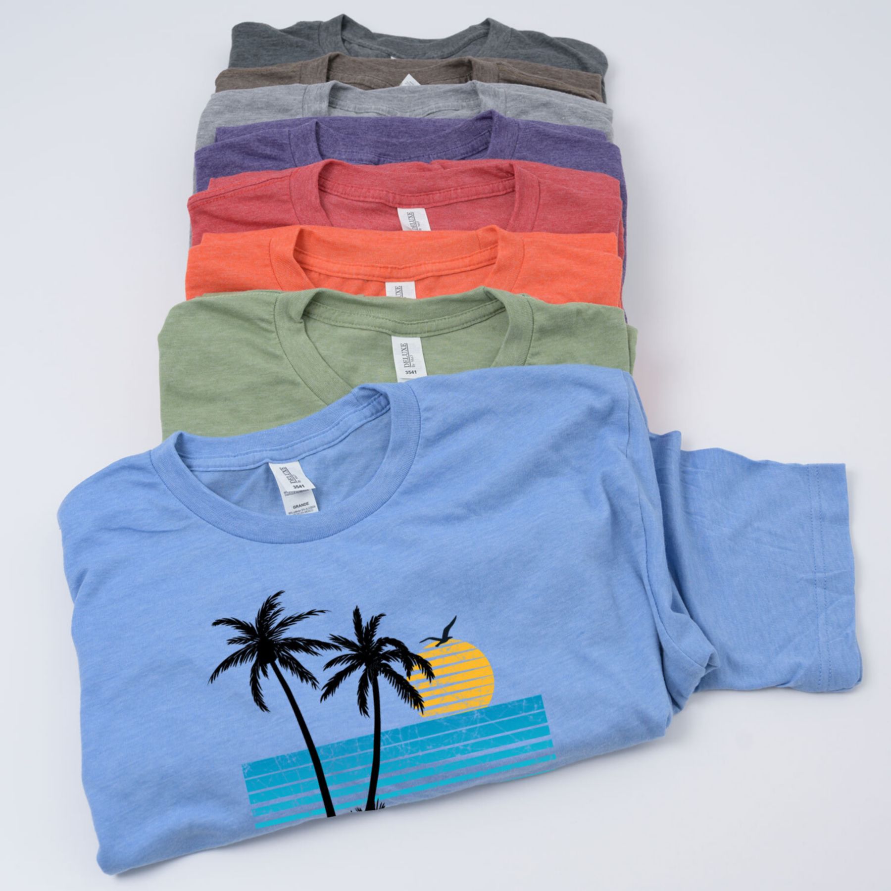 Full Color M&O Unisex Ringspun Blend T-Shirt 1