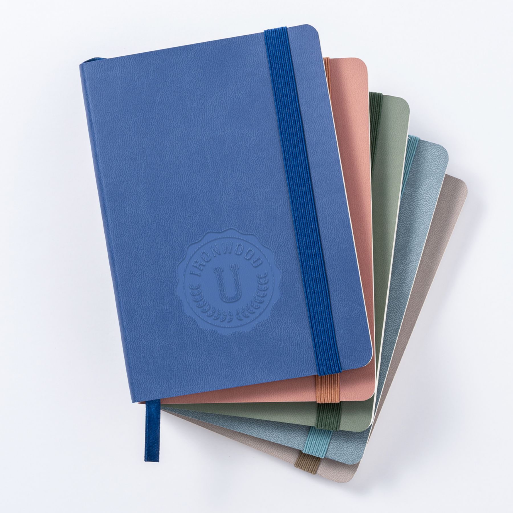 Saratoga Mini Soft Cover Journal - Debossed 1