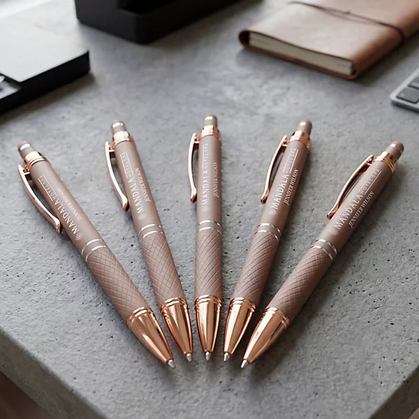 5 Pk Crossgate Stylus Rose Gold