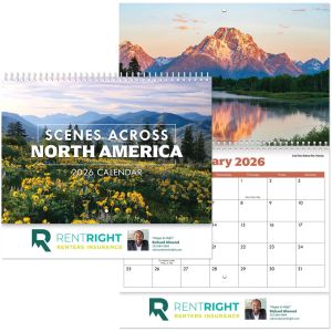 Scenes Across America Spiral Wall Cal Full Color 1 Scenes Across America Spiral Wall Cal Full Color 1