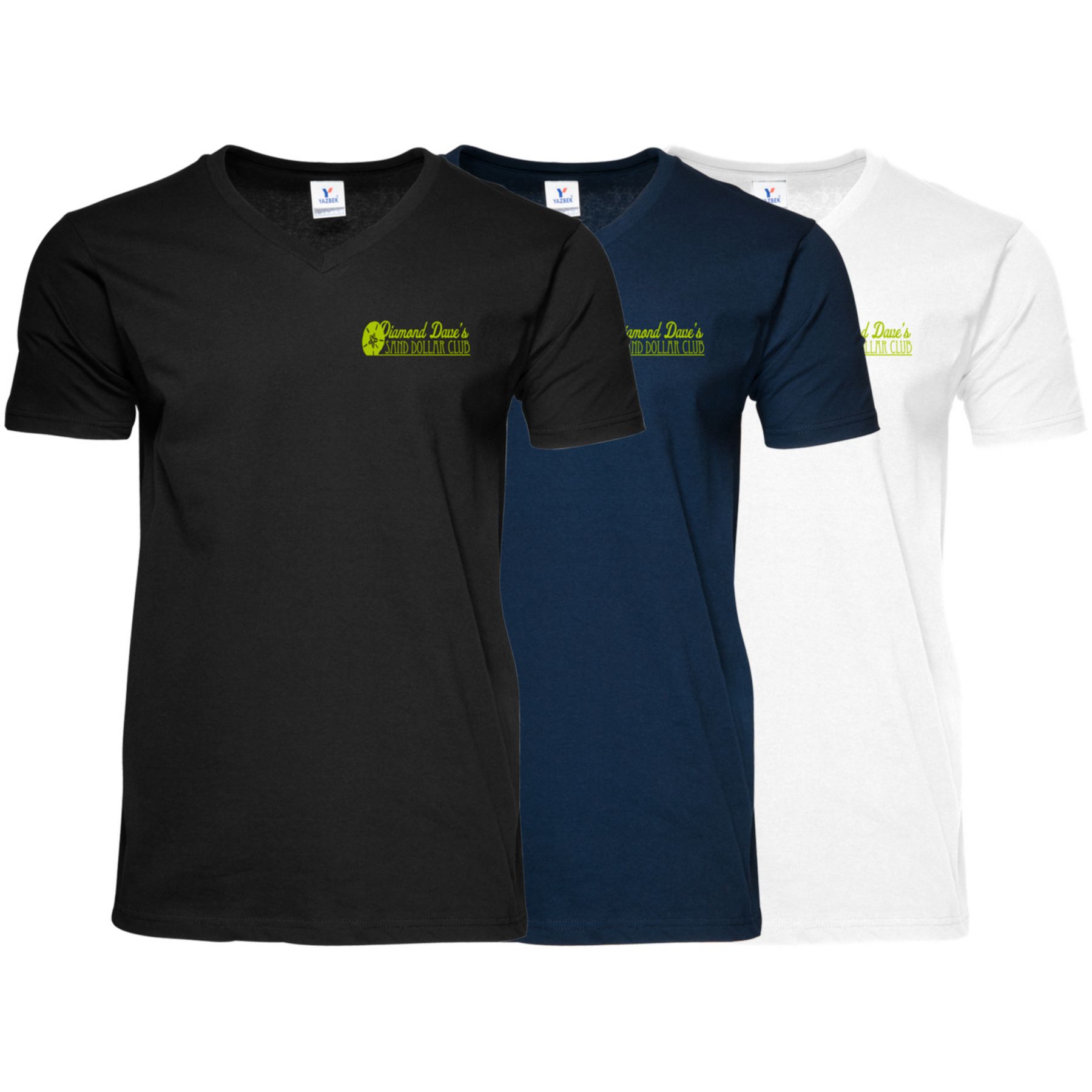 Men's Cotton V-Neck T-Shirt 1