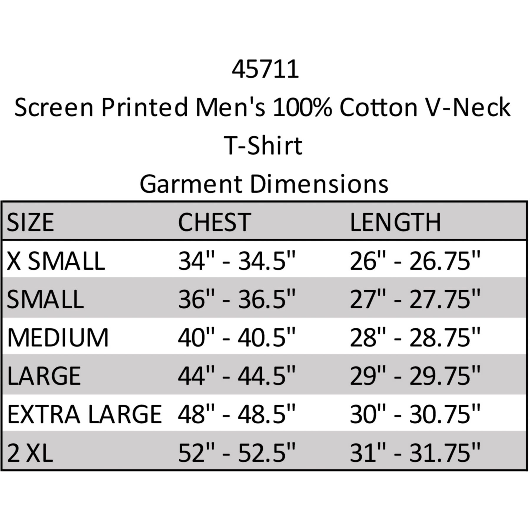 Men's Cotton V-Neck T-Shirt 1