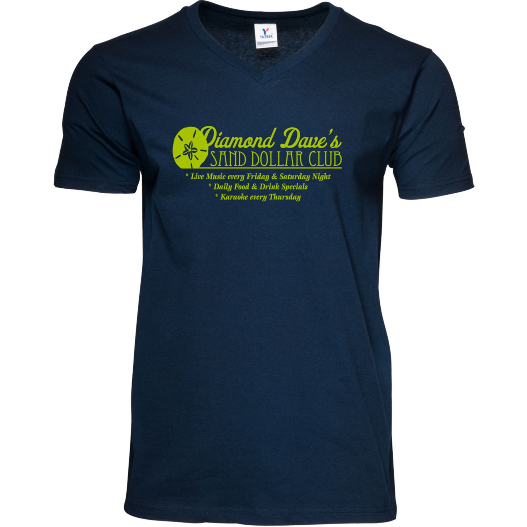 Men's Cotton V-Neck T-Shirt 1