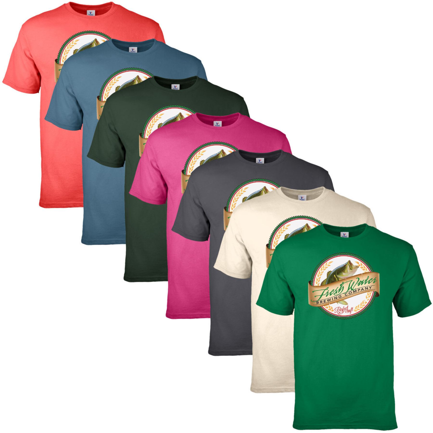 Full Color 100% Cotton T-Shirt 1
