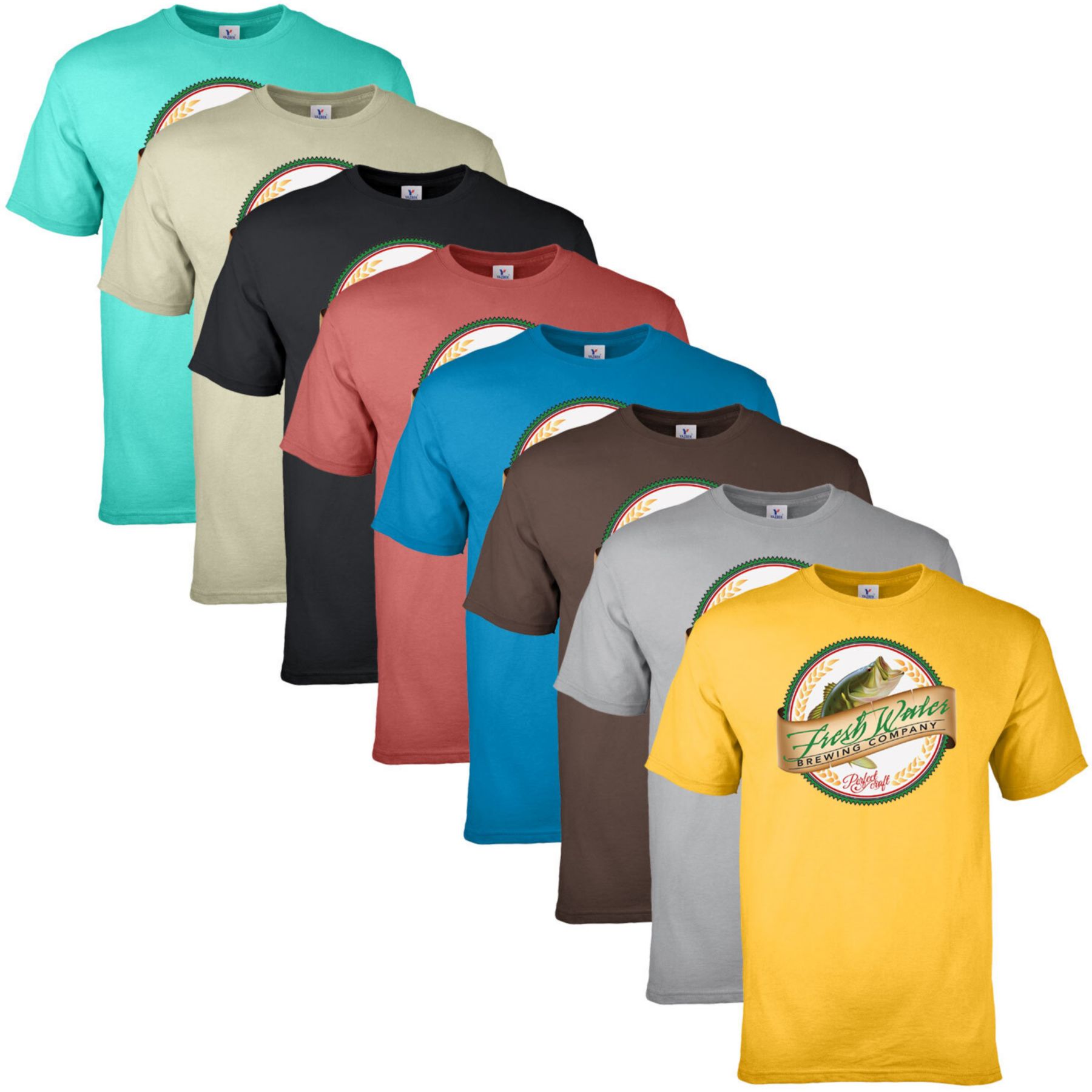 Full Color 100% Cotton T-Shirt 1