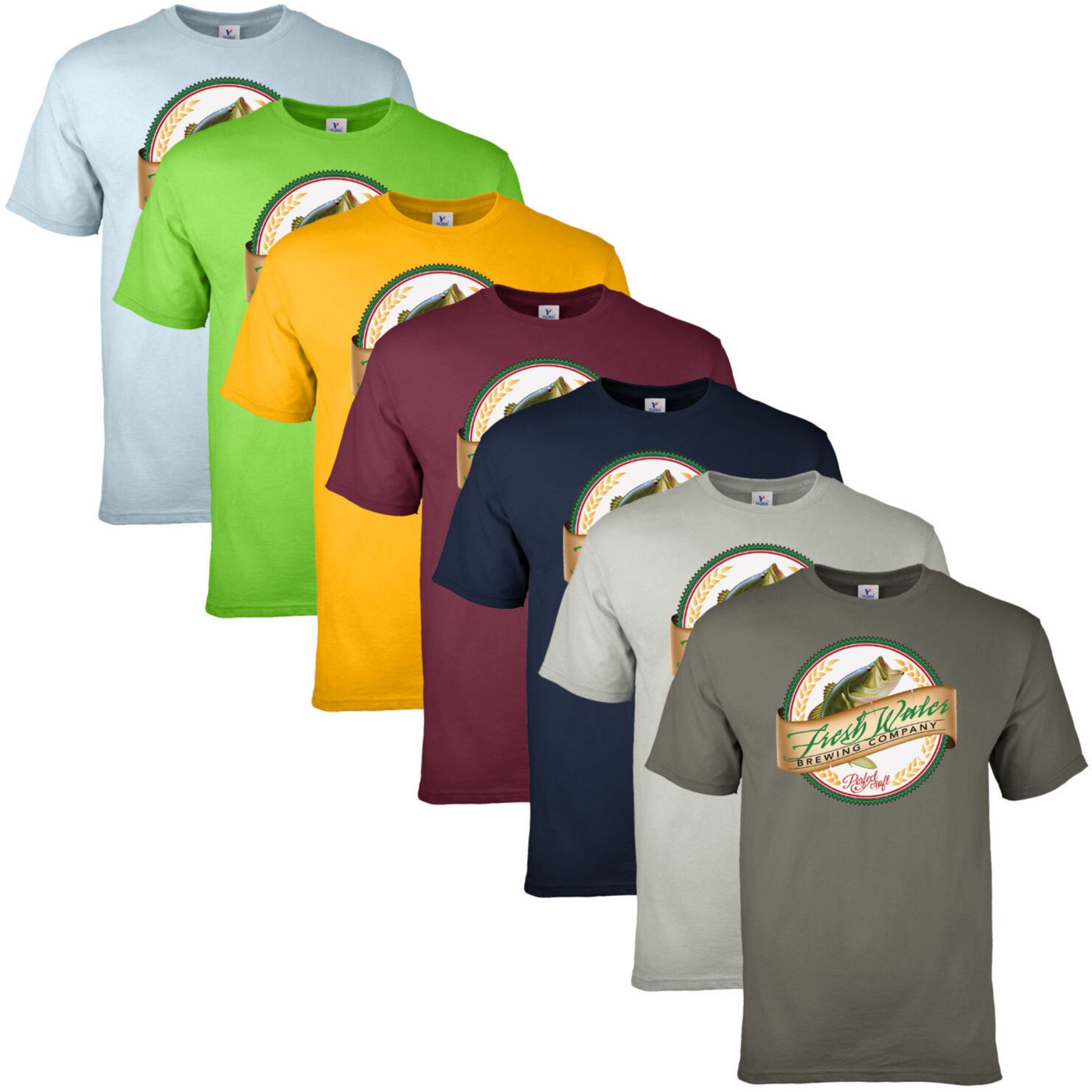 Full Color 100% Cotton T-Shirt 1