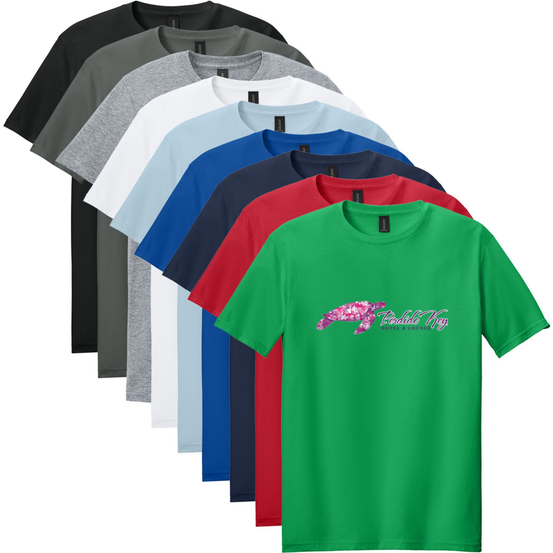 Gildan Softstyle T-Shirt Full Color Dtg 1