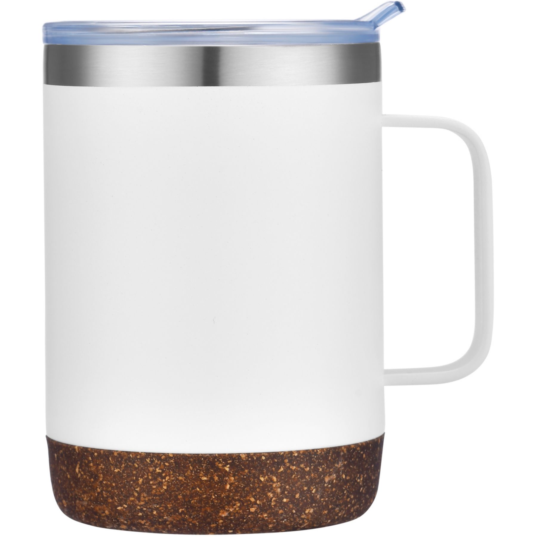 Saratoga Powder Coated Cork Bottom Mug 12 Oz 1