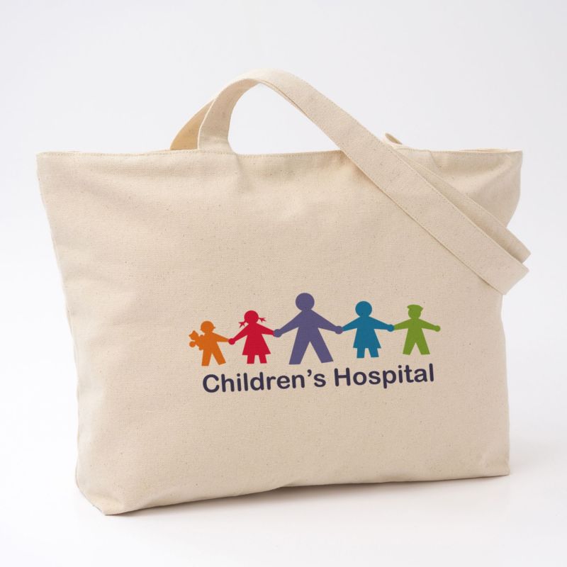 Full Color Zippered Cotton Canvas Tote 12 Oz 1 Full Color Zippered Cotton Canvas Tote 12 Oz 1