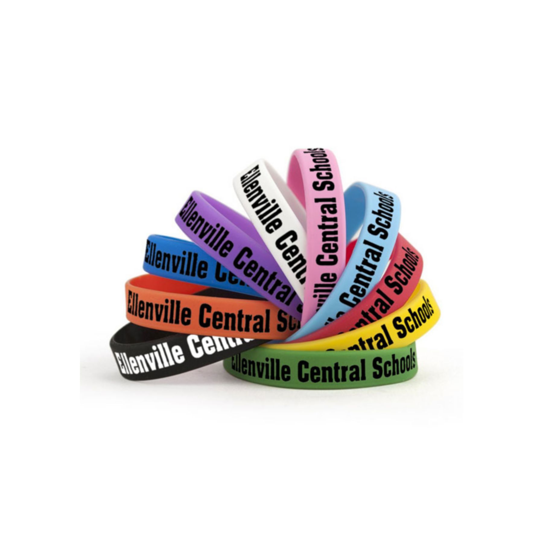 Silicone Wrist Band Screen Print 1