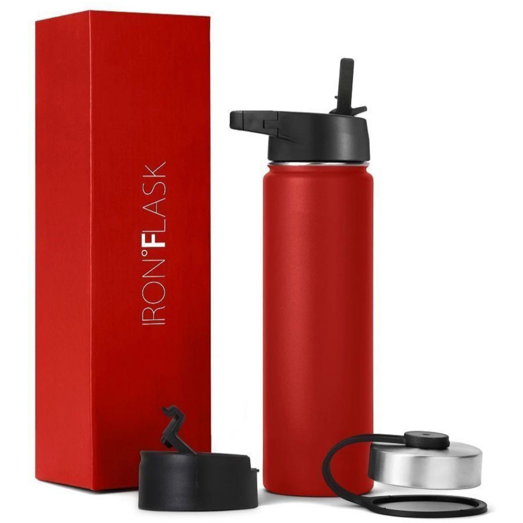 Iron Flask Wide Mouth Water Bottle 22 Oz 1