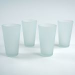 Frosted Pint Glass Gift Set Of 4 5 Frosted Pint Glass Gift Set Of 4 5