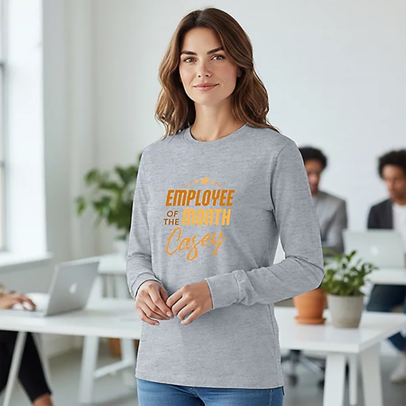 POD Gildan Cotton Longsleeve T-Shirt Full color DTF 1 POD Gildan Cotton Longsleeve T-Shirt Full color DTF 1