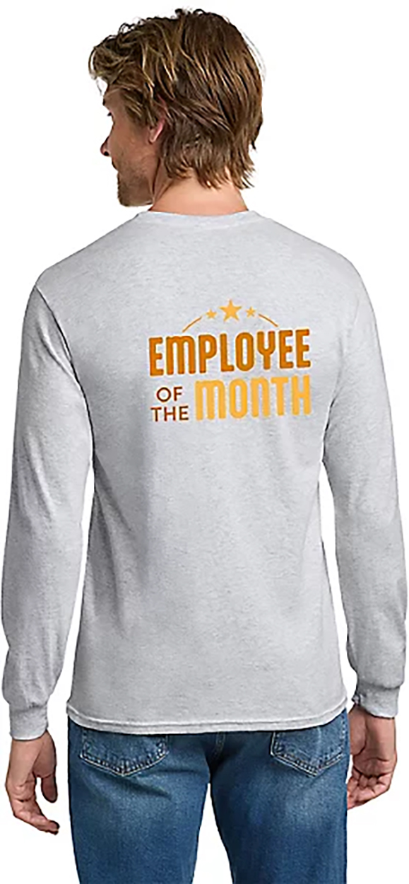 POD Gildan Cotton Longsleeve T-Shirt Full color DTF 1