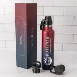Iron Flask Narrow Mouth Bottle With Spout Lid 5 Iron Flask Narrow Mouth Bottle With Spout Lid 5