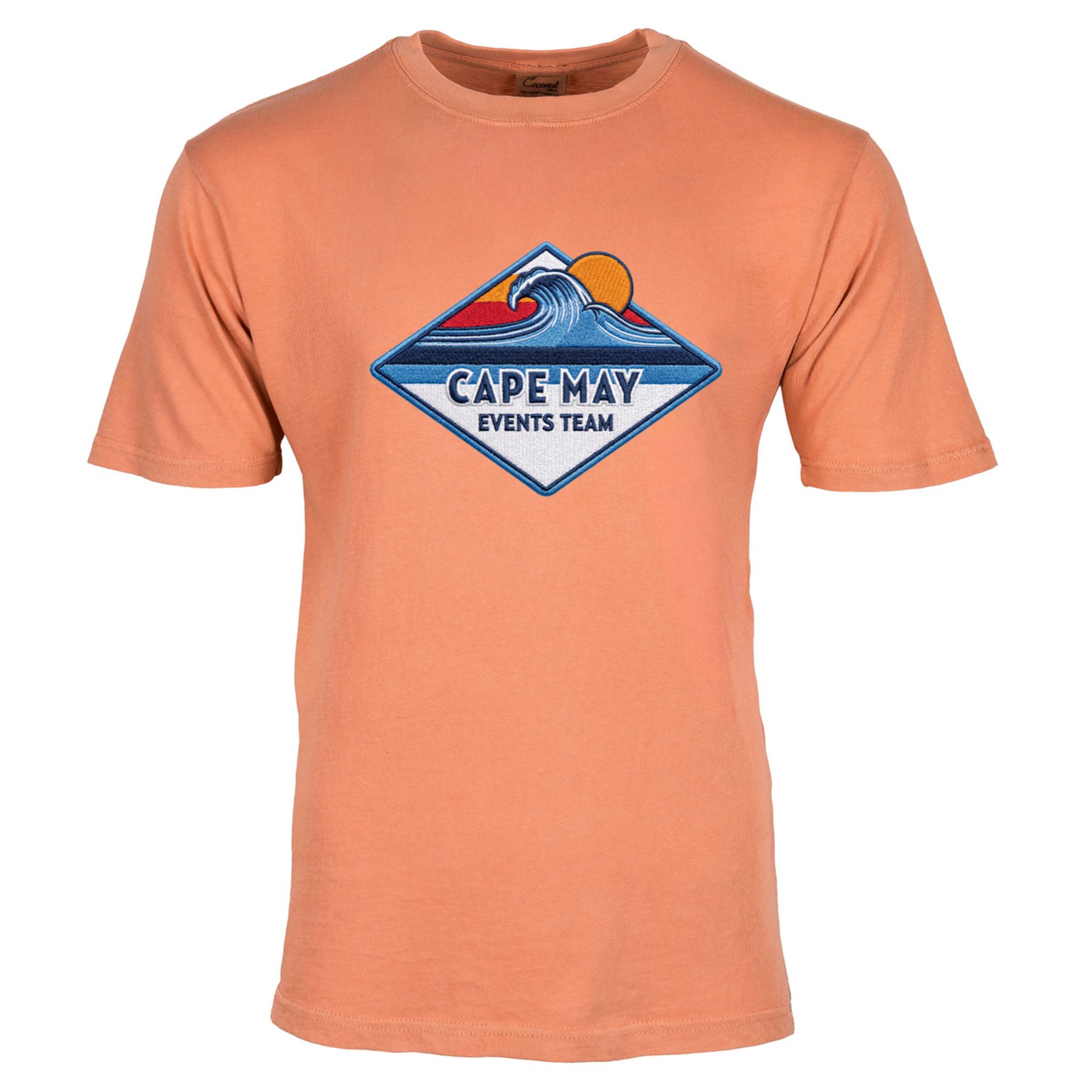 Unisex Garment Dye Short Sleeve - Embroidered 1