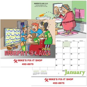 Murphy%27s Laws Stapled Wall Calendar 1 Murphy%27s Laws Stapled Wall Calendar 1