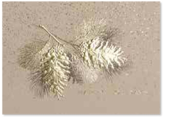 Golden Leaf Greeting Card 1 Golden Leaf Greeting Card 1