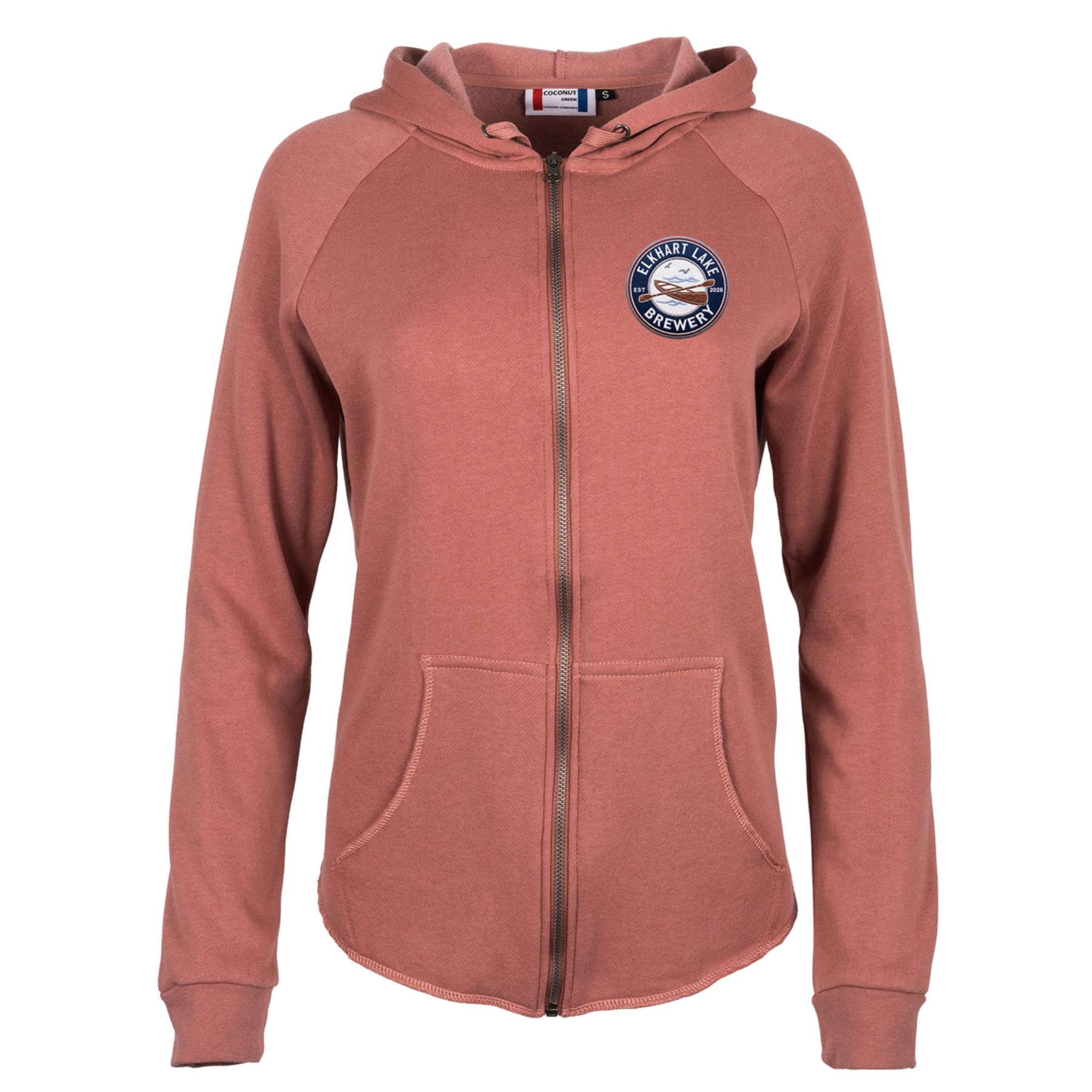Coconut Creek Soft Full Zip Hoodie - Embroidered 1