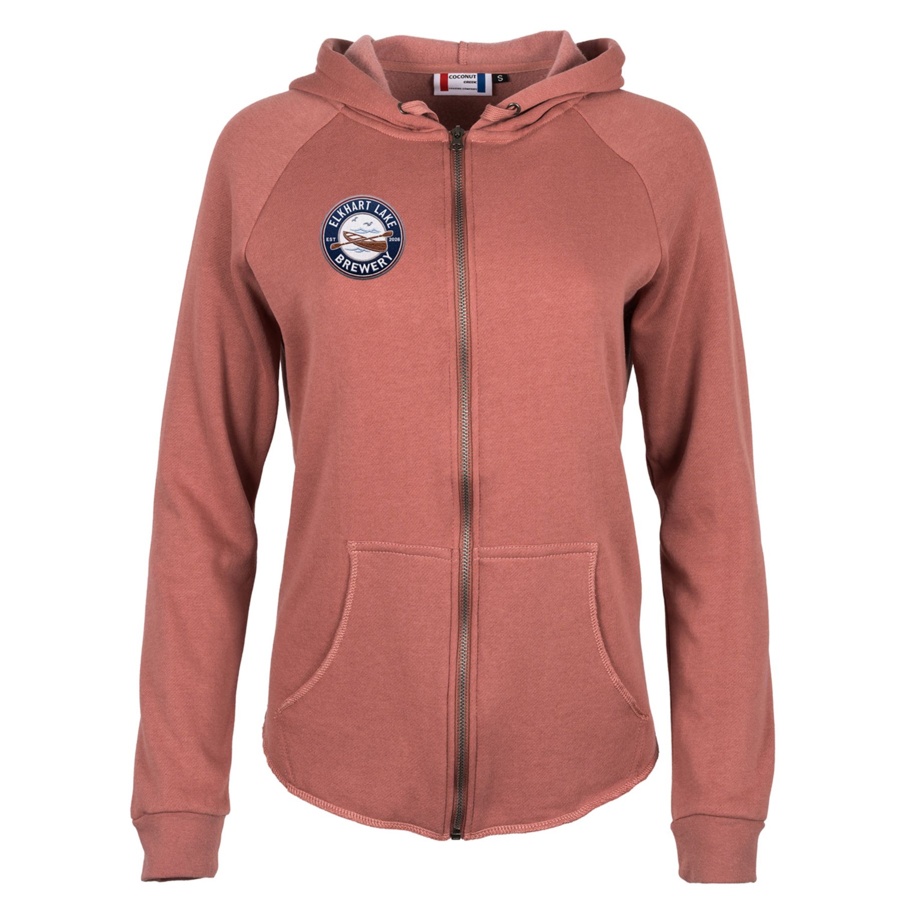 Coconut Creek Soft Full Zip Hoodie - Embroidered 1